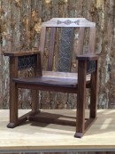木彫　椅子